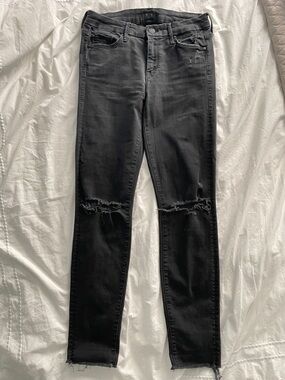 Mother looker ankle fray jeans size 26 great condition